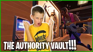 OPENING THE VAULT AT THE AUTHORITY!