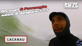 Surf a l'aveugle dans le brouillard