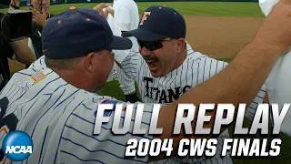 CSU Fullerton vs. Texas: 2004 CWS Finals | FULL REPLAY