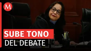 Intensos debates entre ministros de la Suprema Corte de Justicia de la Nación