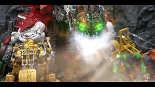 Use stop-motion to reduction Transformers 2 Devastator DS