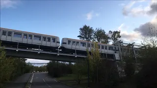 [Metro de Toulouse] Ma ligne A XXL- Phase de marche à blanc des rames Val 206 & 208 en 52 mètres