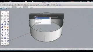 How to Thicken a Surface Rhino 3D: Offset Surface