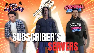 Playing new Subscriber’s Servers in GTA RP Five M (serious, semi-serious)