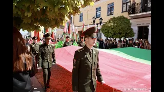 Шествие поколений на День Победы в Гродно