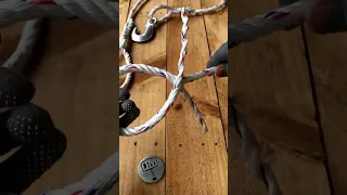 Splice 4-Strand Rope Loop#rope #weavingtechnique #handcraft #diy #tips #lifehack #pet