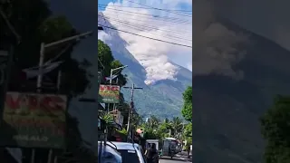 The Volcano eruption | Mayon , Philippines | June 8, 2023.