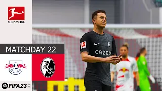 FIFA 23 | RB Leipzig - SC Freiburg | Bundesliga 2022/23 Matchday 22