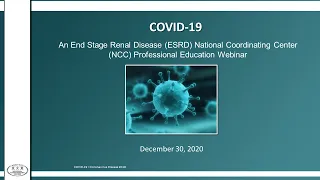 The Importance of Kidney Transplant and Referral Process During COVID-19 | ESRD NCC