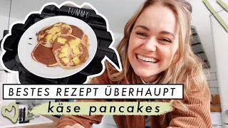 Weltbestes Pancake Rezept zum Frühstück - super yummy & easy | MANDA Vlog