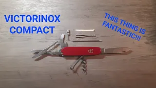 VICTORINOX COMPACT:  super sak!