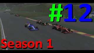 A real fast car for Belgium = Great result | F1 2021 My Team Mode #12