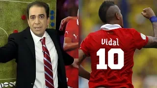 Bonvallet "Arturo Vidal el unico puesto que no puede jugar es de 10"