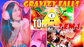 (2 EM 1)Rap do Dipper e Mabel-BEM-VINDO A GRAVITY-Rap do Bill Cipher(Gravity Falls)IRON e PAPYRUS