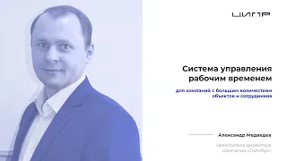 Александр Медведев, Timebook — система тайм-менеджмента для крупных компаний