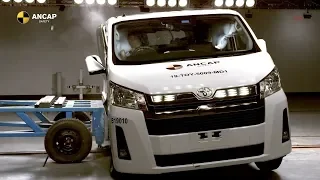 Toyota HiAce Crash Test ANCAP (Safety Rating ★★★★★)