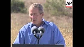 US President Bush outlines plans for National Parks