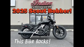 2025 Indian Scout Bobber Test Ride & Walk Around