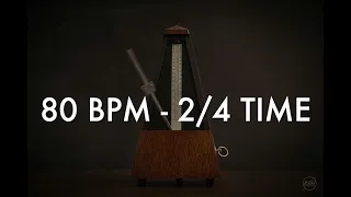 80 BPM Metronome 2/4 Time