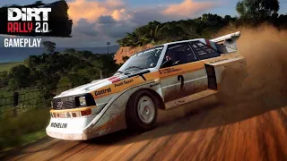 DiRT Rally 2 0   Audi Sport Quattro S1 E2   Descenso por carretera Rally Gameplay