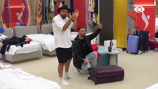 Pas Liamit edhe Meritoni troket shkopinjtë në dhomën e gjumit: Ole ole… - Big Brother VIP 3