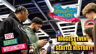 SEATTLE'S VERY FIRST SNEAKERCON! (BIGGEST EVENT IN SEATTLE HISTORY)