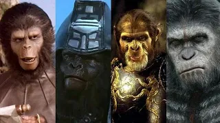 Planeta dos macacos evolução dos filmes