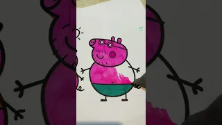 Peekaboo nursery rhymes song coloring peppa pig