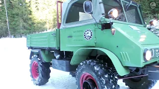 UNIMOG stuck in snow! | Climbing snow | #EXTREME OFFROAD