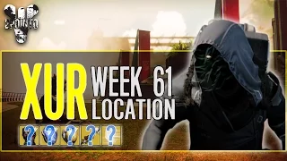 Destiny: "Xur Location" for “Week 61” “The Taken King Week 8” Easy Exotic Armor and Weapon Showcase