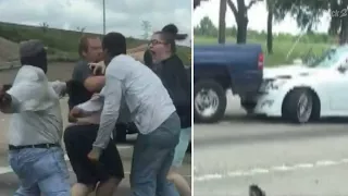 Road rage in Houston