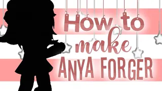 [🌸]How to make Anya forger in gacha club[🌸]#spyxfamily #gachaclub #tutorial #anyaforger #videos