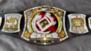 Releathered Restoned WWE Rated R Spinner Belt