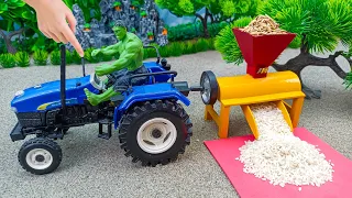 Top the most creatives science projects part #41 Sunfarming ! diy mini tractor plough machine