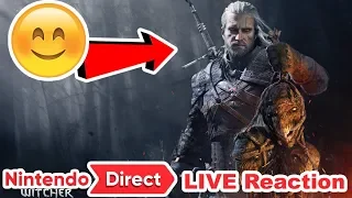 WITCHER 3 ON NINTENDO SWITCH *INSANE REACTION*