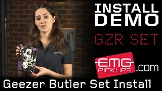 EMG Geezer Butler GZR P Pickup installation