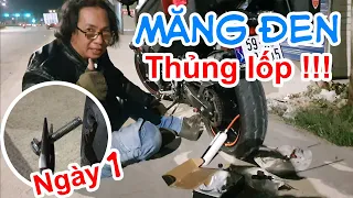 Măng Đen: Ngày 1 - Lủng bánh xe lúc 4g sáng từ Sài Gòn đi Chư Prông - Gia Lai - 540 Km