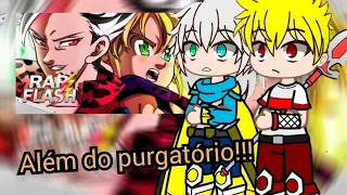 4 Cavaleiros do Apocalipse react rap do Meliodas e Ban (Nanatsu no Taizai)-ALÉM DO PURGATÓRIO |