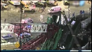Saudi Arabia suspends work of Mecca crane collapse firm