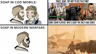 Soap Lore - COD Mobile vs COD Modern Warfare Meme!