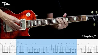 Led zeppelin - Stairway to heaven Guitar Lesson with Tab (Slow Tempo)