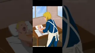 UZUMAKI NARUTO BABY N MINATO #short #shorts #naruto #baby #minato