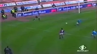 Serie A 1997-1998, day 07 Bologna - Napoli 5-1 (Goretti, 3 R.Baggio, 2 K.Andersson)