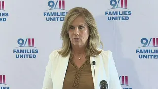 9/11 Families United speak about Masters, golf ties to Saudi funded LIV Tour | Press conference