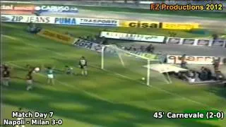 Road to Scudetto - 1989/1990 - SSC Napoli All Goals (part 1/2)