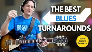 BLUES GUITAR TURNAROUNDS you should know