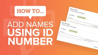 How to add names to your family tree using ID number in a few easy steps | FamilySearch