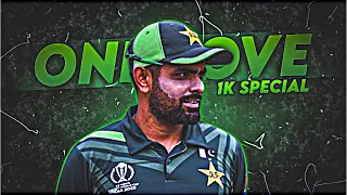 ONE LOVE Ft.Babar Azam | Babar Azam Beat Sync Edit | Shaddy 07 | #babarazam #cricket