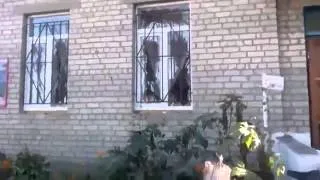 28 07 2014 Новороссия  Попасная Луганской обл после артобстрела