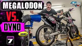 How POWERFUL is our 700cc 2 Stroke Dirt Bike?!  Dyno Test! | Project 700 EP7
